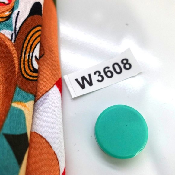 VINTAGE Hawaiian Skirt Small Mini Pleated Swing Tiki Pin Up Beach GRACE KARIN - Picture 7 of 7